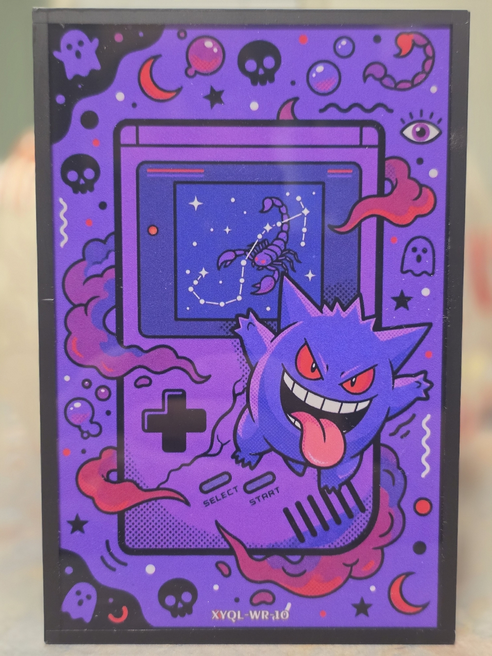 Pokemon Gengar Constellation Scorpio Art Board